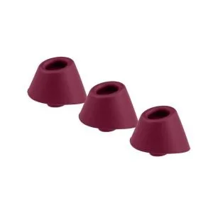 3x Opzetkapjes DUO (2) Rood maat S