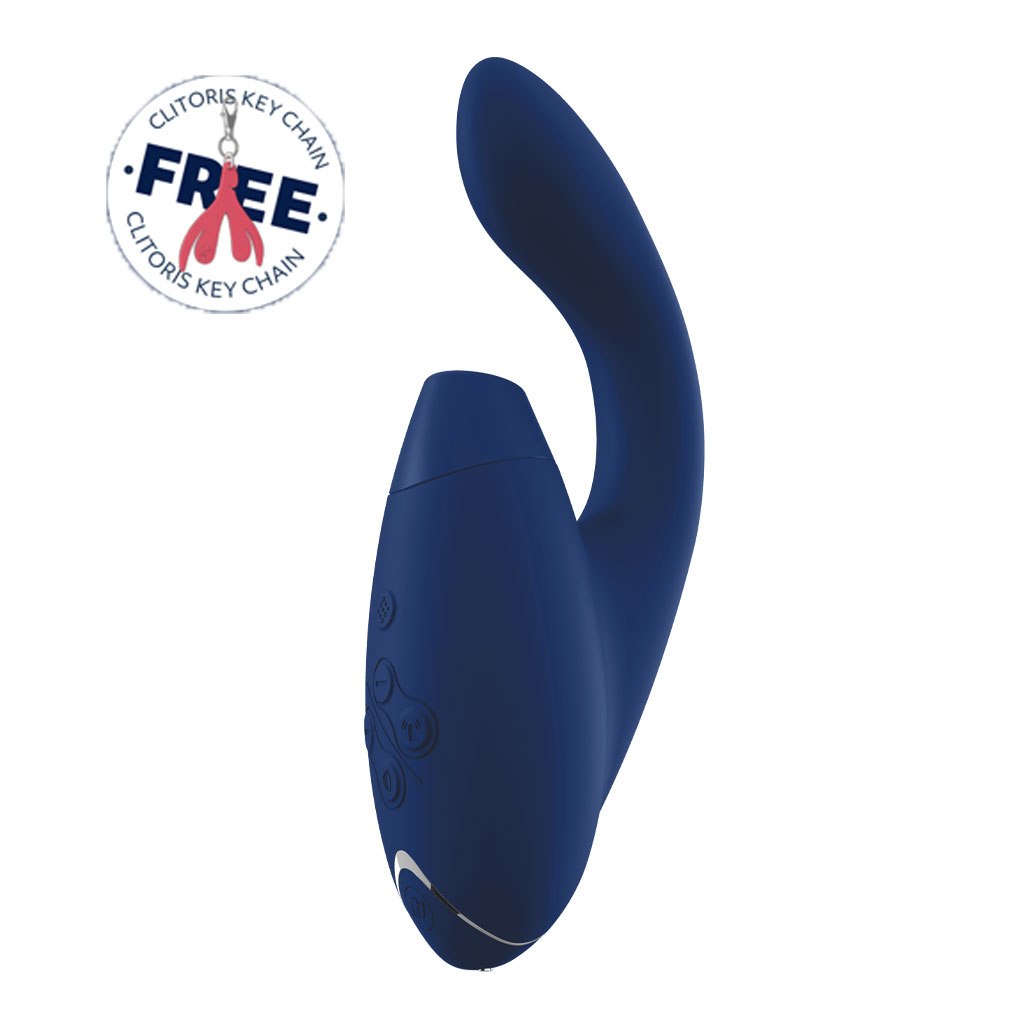 Womanizer DUO Blueberry Blauw – Dubbele Stimulatie
