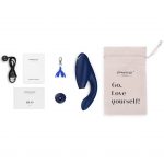 womanizer duo blauw luchtdruk vibrator rabbit
