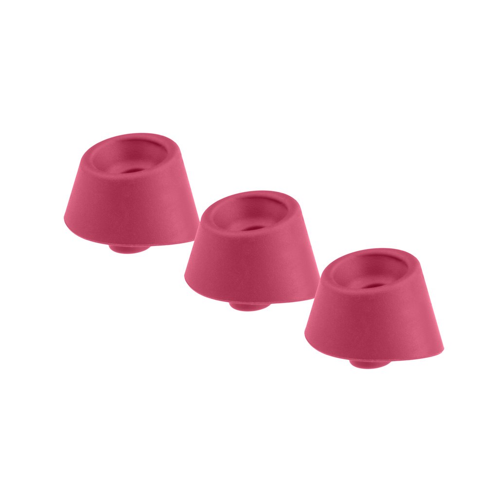 3x Opzetkapjes DUO Roze maat M