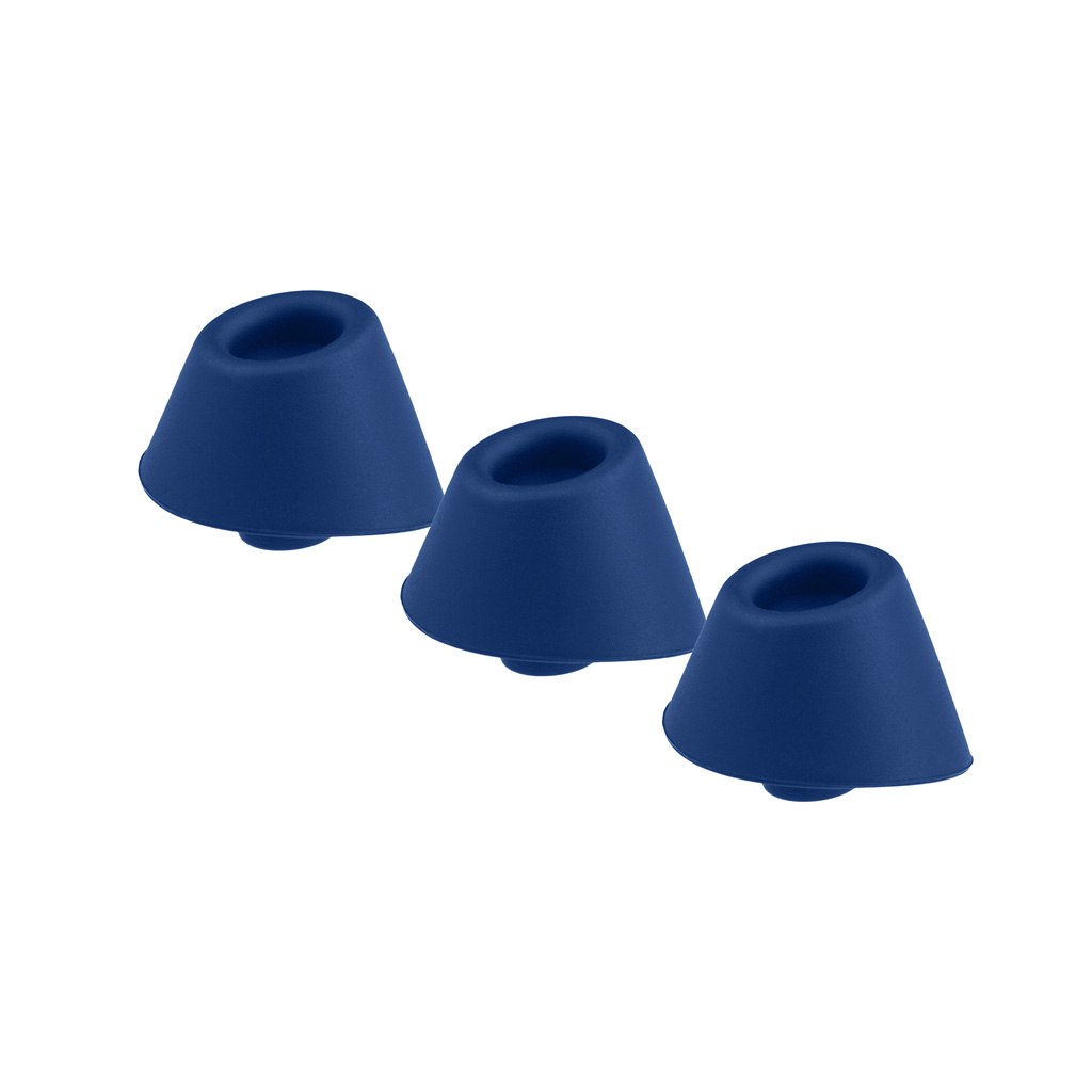 3x Opzetkapjes DUO Blauw maat S