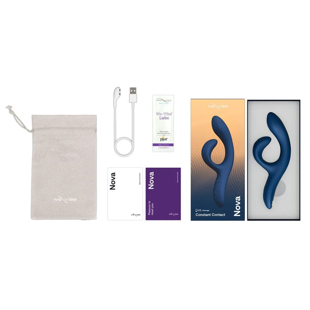 We-Vibe - Nova 2 Rabbit Vibrator - Blauw