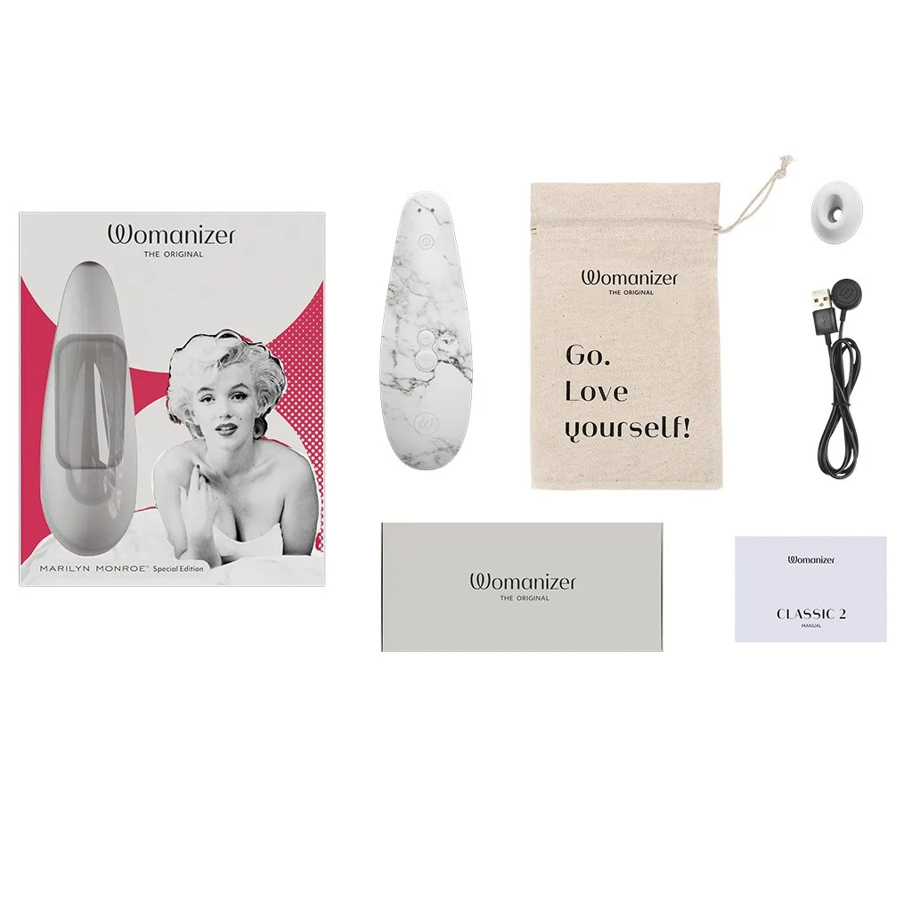 Womanizer Classic 2 - Marilyn Monroe Special Edition Wit