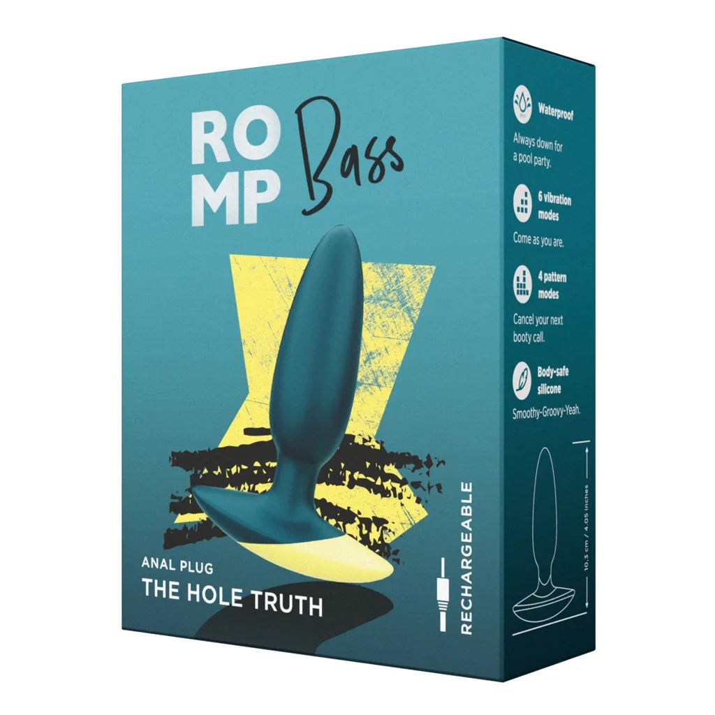 ROMP - Bass Vibrerende Buttplug