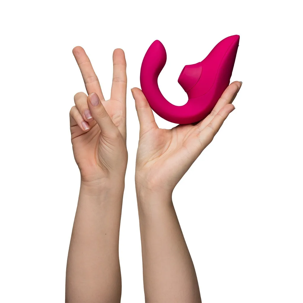 Womanizer Blend Dual Vibrator - Pink