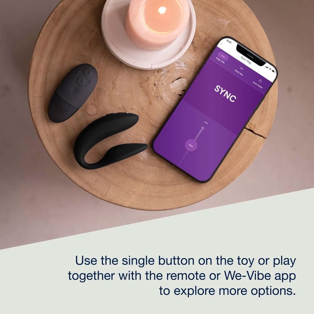 sync toy met app op tafel