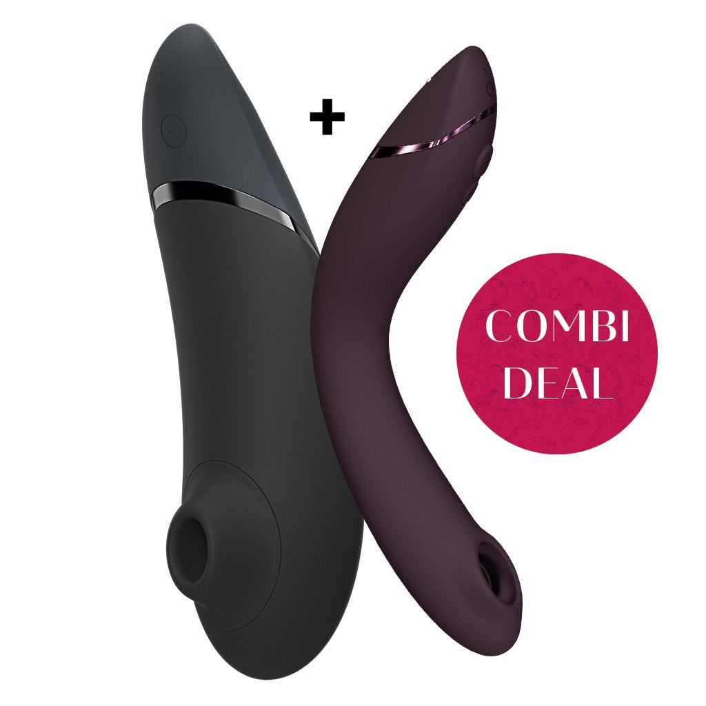 Womanizer Next Zwart –  Combi Deal
