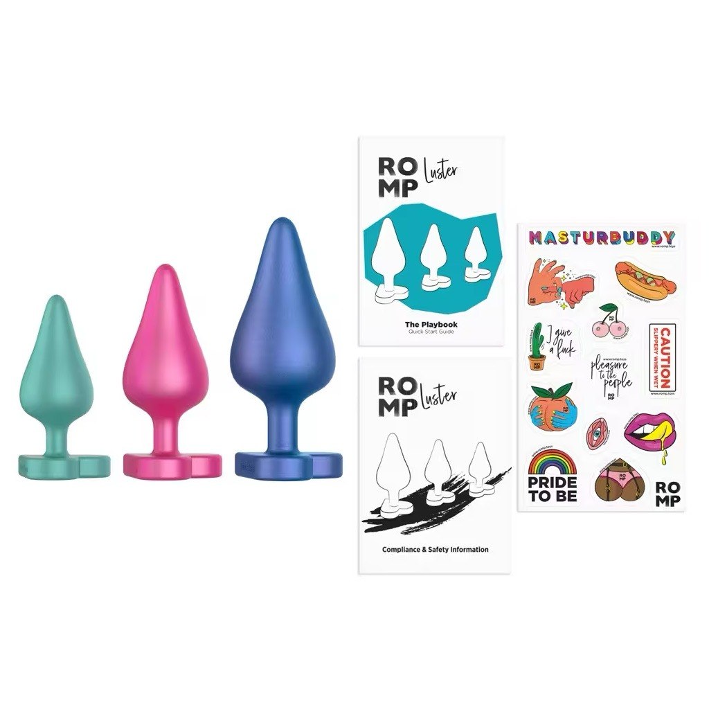 ROMP luster buttplug train set anaal inhoud
