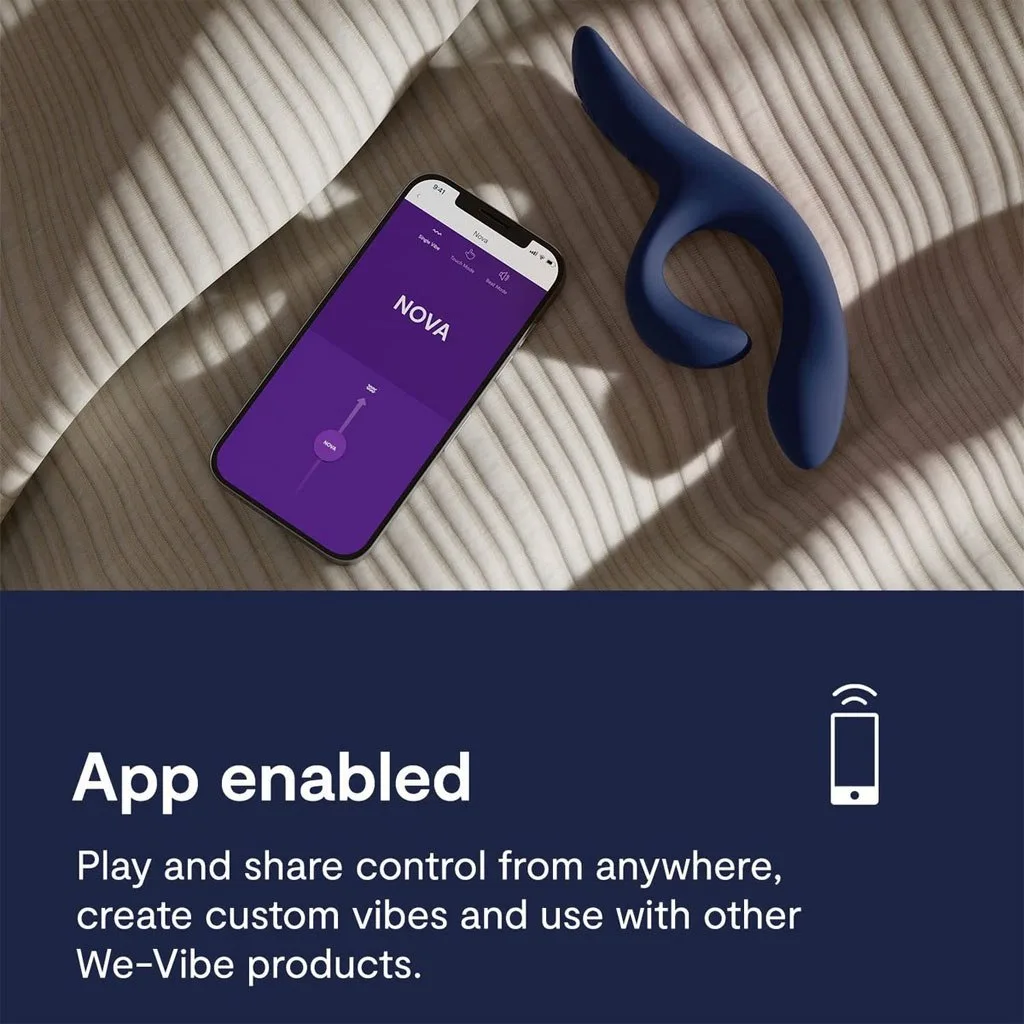 We-Vibe - Nova 2 Rabbit Vibrator - Blauw