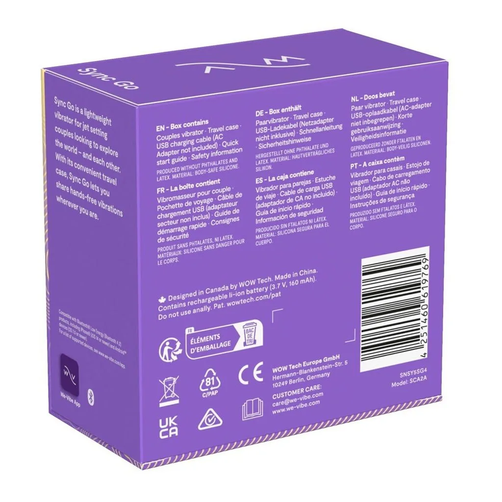We-Vibe - Sync Go Paars