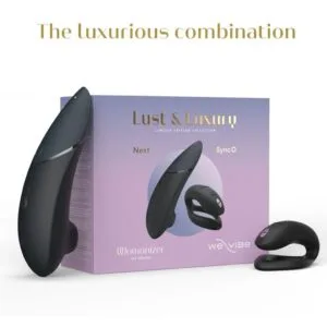 Lust & Luxury Collection Box - Womanizer Next + We-Vibe Sync O