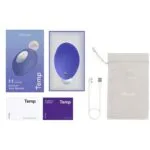 We-Vibe Temp Blue - Opleg vibrator met warmte- en koude functie
