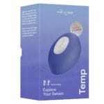 We-Vibe Temp Blue - Opleg vibrator met warmte- en koude functie