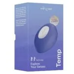 We-Vibe Temp Blue - Opleg vibrator met warmte- en koude functie