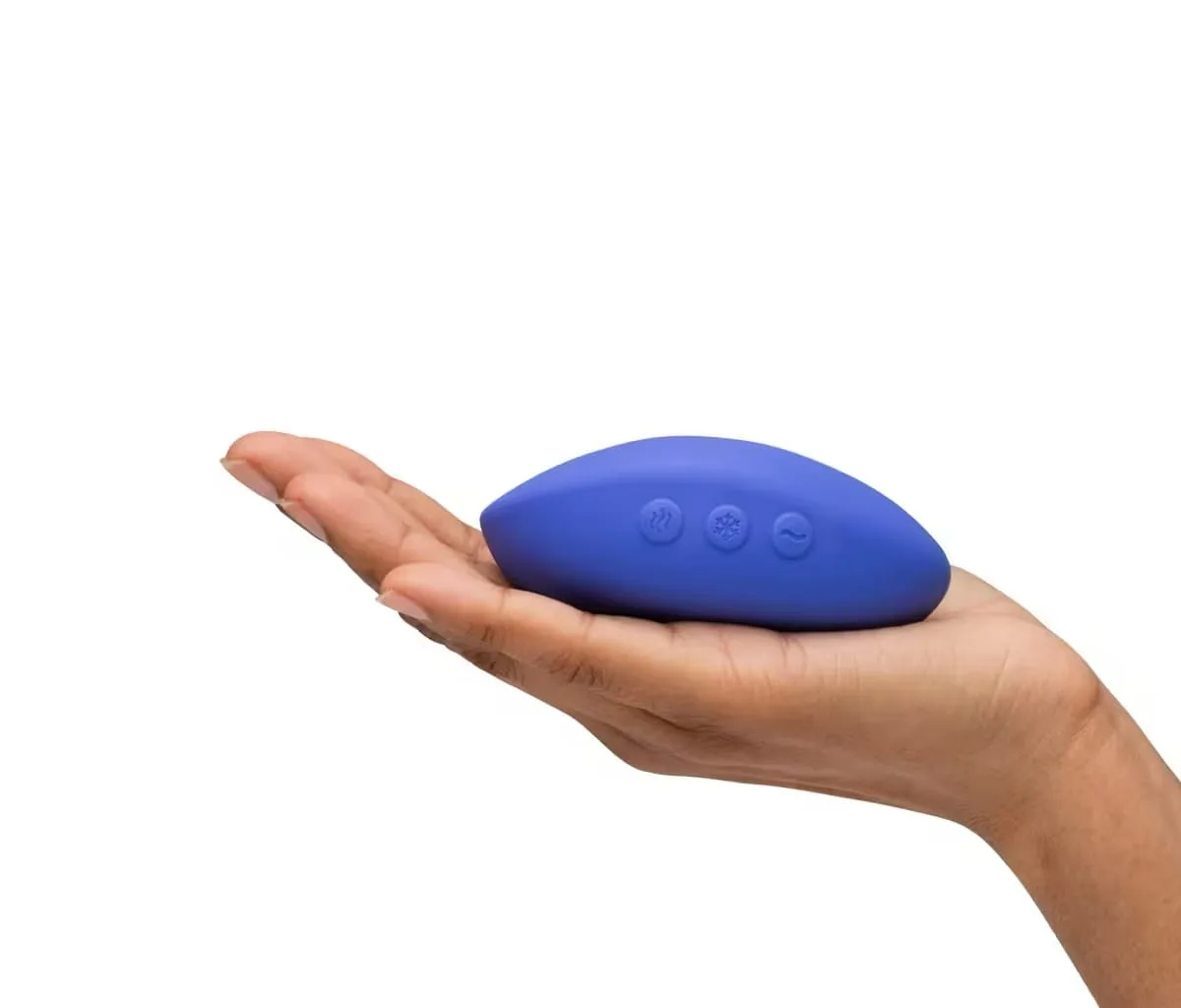 We-Vibe Temp Blue - Opleg vibrator met warmte- en koude functie