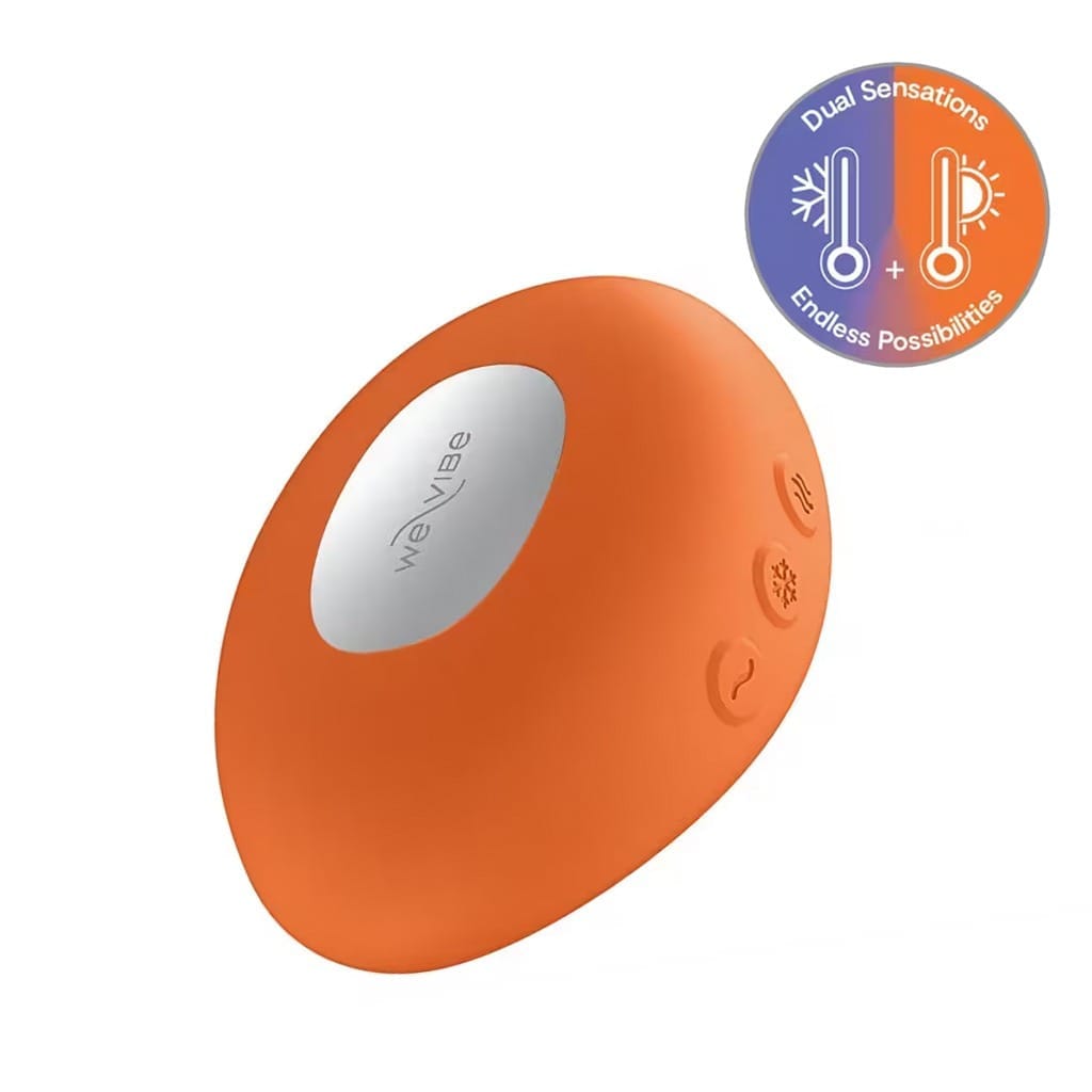 We-Vibe Temp Orange - Opleg vibrator met warmte- en koude functie