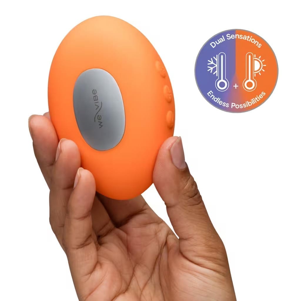 We-Vibe Temp Orange - Opleg vibrator met warmte- en koude functie