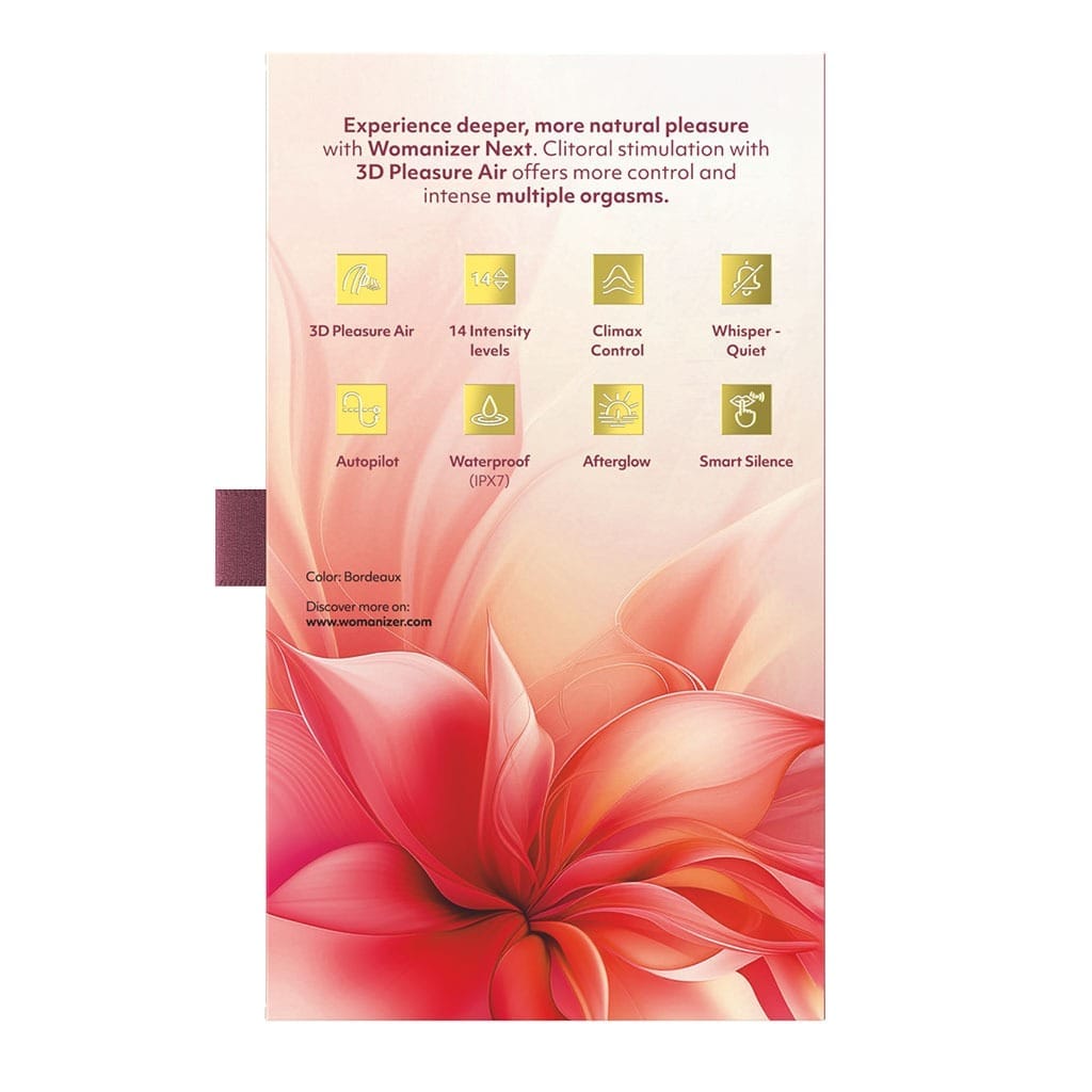 Womanizer Next 3D - Sensual Collection Bordeaux