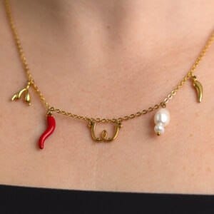 Womanizer bedel ketting charm necklace