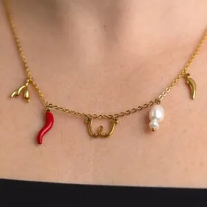 Womanizer bedel ketting charm necklace