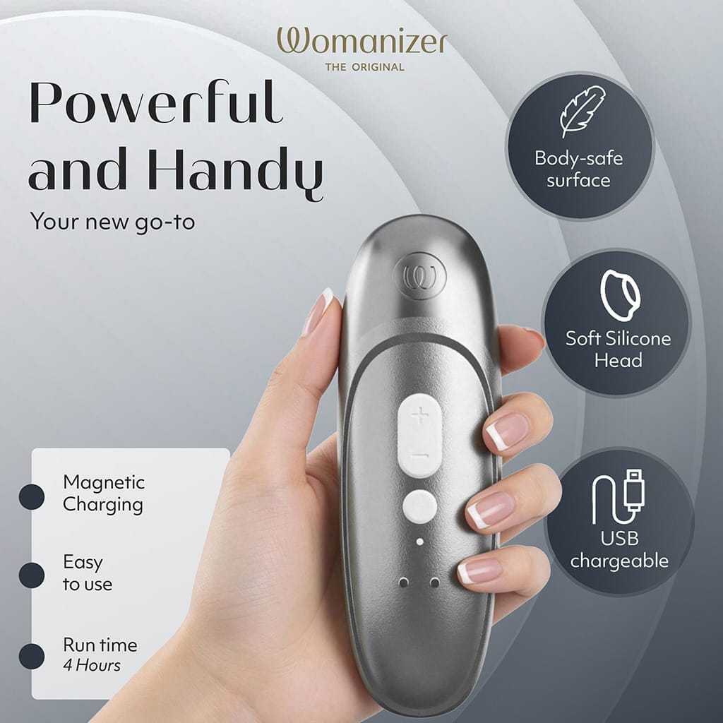 Womanizer Pro - Zilver