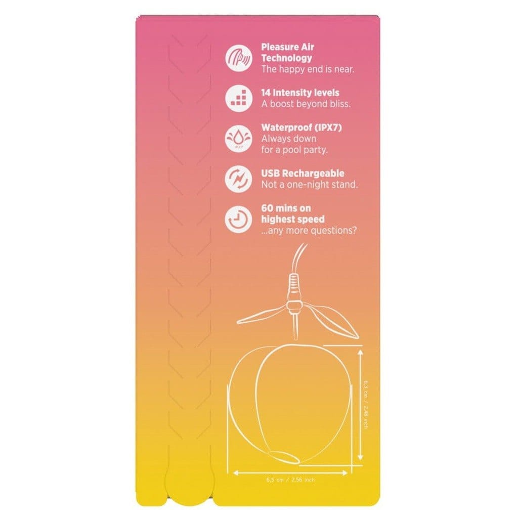 ROMP Pink Peach luchtdruk vibrator