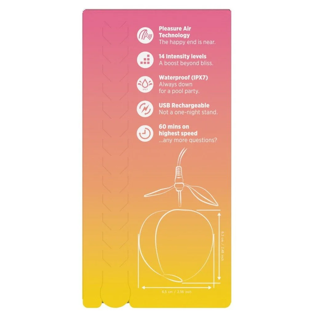 ROMP Pink Peach luchtdruk vibrator