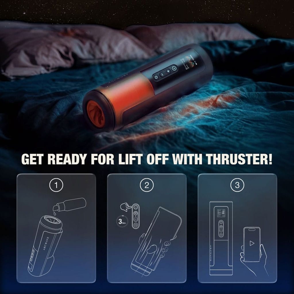 Arcwave - Thruster Automatische Masturbator met App