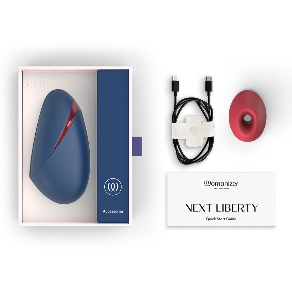 Womanizer Next Liberty - Red/Blue