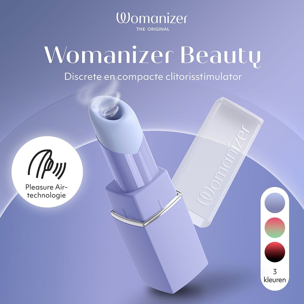 Womanizer Beauty Lila – Lipstick Luchtdruk Vibrator