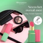 Womanizer Beauty Roze/Groen – Lipstick Luchtdruk Vibrator