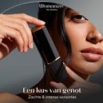 Womanizer Beauty – Lipstick Luchtdruk Vibrator – Zwart